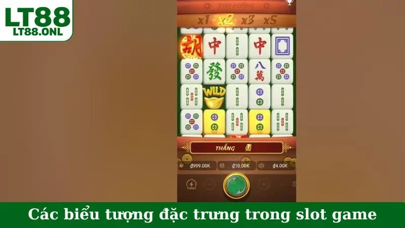 Các biểu tượng đặc trưng trong slot game