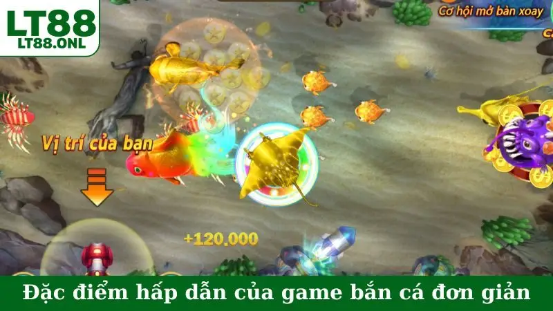 Đặc điểm hấp dẫn của game bắn cá đơn giản
