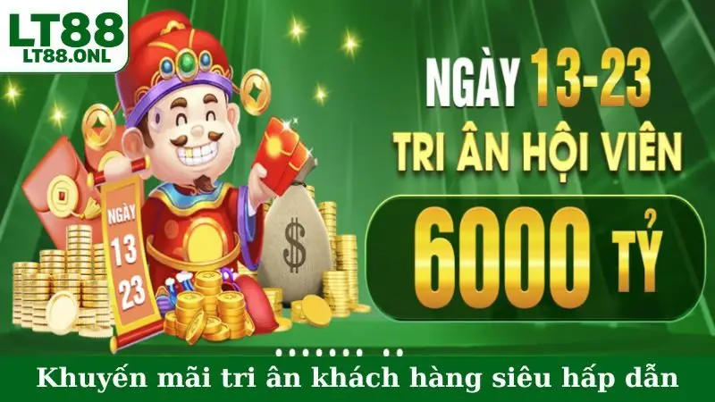Khuyến mãi tri ân khách hàng siêu hấp dẫn